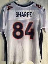 Reebok Women's NFL Jersey Denver Broncos Shannon Sharpe White sz L Women's Jersey price