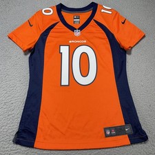 Denver Broncos Football Jersey Womens Small Orange NFL Sanders 10 Nike Women's Jersey price