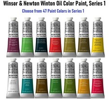 Winsor & Newton Winton Oil Color Paint, Series 1, 37ml Tube, Choose Paint Color Oil Paint price
