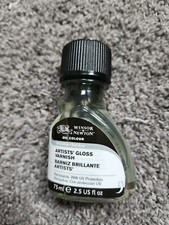 Winsor & Newton Oil Color Artists Gloss Varnish 2.5oz Oil Paint price