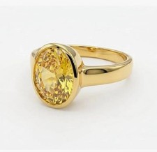 Yellow Sapphire Pukhraj Rashi Ratan Astrological Handmade Ring Sapphire Ring price