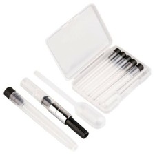 MAJOHN A1 Fountain Pen Ink Cartridge 5.5mm Press Ink Converter Dropper Kit #BS Pen Cartridge & Ink price