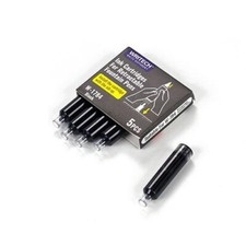 Writech Ink Cartridge 5/Pk Black Retract Fountain Pen Office School Art Write Pen Cartridge & Ink price