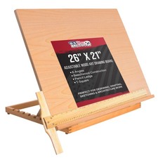 Extra Large Adjustable Wood Artist Drawing & Sketching Board Drawing Table price