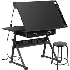 Ergonomic Drawing Table Art Desk For Architects Hobbyists With Adjustable Angles Drawing Table price