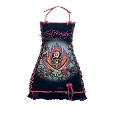 Women’s Ed Hardy Oil Painting Drawstring Tube Top Slip Dress Slip Dress price