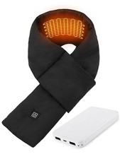 Heated Electric Neck Scarf 5000mAh Rechargeable 3 Heat Settings Winter Warmer Unisex Neck Warmer price