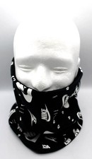 Nike Club Fleece Neck Warmer Adult Reversible All Over Print Black/LT Crimson Unisex Neck Warmer price