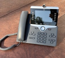 Used Cisco CP-8845-K9 5 Line IP Video Phone - Charcoal VOIP Phone price