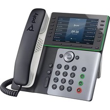 IP Phone HP 82M94AA Poly Edge E500 IP Phone - 5-inch Screen - PoE-enabled - VOIP Phone price