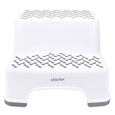 Playtex 2-Tier Step Stool for Kids’ Bathroom and Bedroom, White Baby Step Stool price