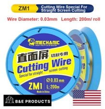 Mechanic Cutting Wire Mobile Phone Screen Separator ZM1 0.03MM L:200M Mobile Phone Screen price