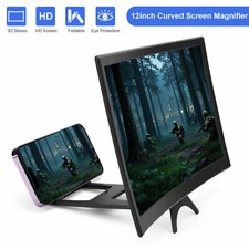 12" Mobile Phone Curved Screen Magnifier 3D HD Video Amplifier Stand Mobile Phone Screen price