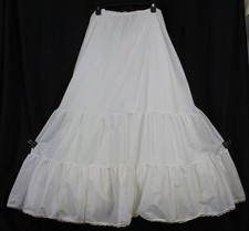 Darling Creolin Petticoat Under Slip Skirt Ruffled Netting Poufy Tie Waist S-XL Petticoat price