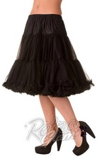 Banned Starlite Petticoat (Crinoline) in Black XS/S 23 inch long Petticoat price