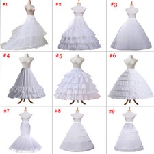 Petticoat Skirt Vintage White Hoop Skirt Crinoline Slip Wedding Gown Underskirt Petticoat price