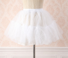New White Lolita Short Petticoat Crinoline Underskirt 150 0701 Petticoat price