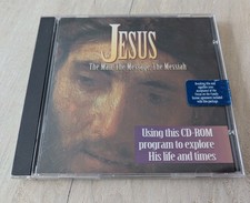 JESUS The Man, The Message, The Messiah CD-Rom Program ~ 1997 Windows Compatible Religious Software price