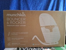 Munchkin Bouncer & Rocker Premium Seat Cover Replacement Sage Green Machine Wash Bouncer Rain Cover price