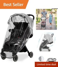 Baby Stroller Rain Cover - Protects from Rain, Snow, Dust & Sunlight Bouncer Rain Cover price