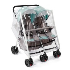 Double Stroller Rain Cover for Rain/Wind/Snow/Cold/Dust Baby Outdoor Accessories Bouncer Rain Cover price