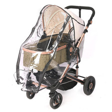 Universal Stroller Rain Cover, Rain Cover for Strollers, Clear Travel Weather Sh Bouncer Rain Cover price