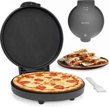 Electric Countertop Pizza Maker 12" Quesadilla Maker Machine for Home Graphite Pizza Makers price