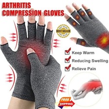 Medical Arthritis Gloves Compression Copper Pain Relief Hand Wrist Support Brace Unisex Gloves price