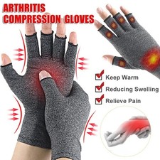 Medical Arthritis Gloves Compression Copper Pain Relief Hand Wrist Support Brace Unisex Gloves price