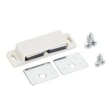 White Kitchen Cabinet Door Double Magnetic Touch Latch & Plate Furniture Catch Kitchen Cabinet / Furniture price