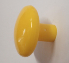 Yellow Plastic Colored Cabinet Furniture Knob Kitchen Bath Drawer Door Pull Kitchen Cabinet / Furniture price