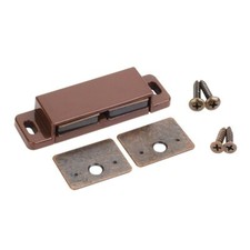 Brown Kitchen Cabinet Door Double Magnetic Touch Latch & Plate Furniture Catch Kitchen Cabinet / Furniture price