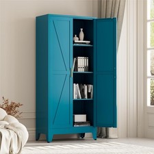 Cofar 61" Metal Food Storage Cabinet With 3 Adjustable Shelves For Kitchen,Home Kitchen Cabinet / Furniture price