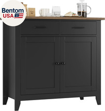 Kitchen Storage Cabinet, Modern Farmhouse Buffet Cabinet with Storage, Coffee Ba Kitchen Cabinet / Furniture price