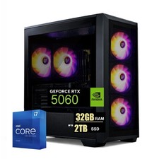 Gamer Xtreme Gaming PC i7, 32GB RAM, Up to 64GB RAM 2TB SSD NVIDIA RTX 5060, WiF Gaming PC price