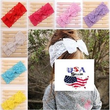 Baby Toddler Girls Kids Infants Lace Bow Headbands Hair band Multi-Color Baby Hair Band price