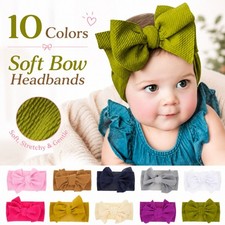10pcs Baby Girl Lace Bow Headbands Soft Stretch Toddler Flower Hair Accessories Baby Hair Band price