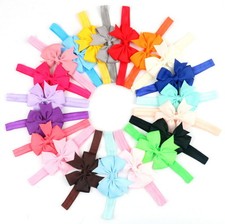 20-Piece Baby Girl Headbands Newborn Infant Toddler Bow Hair Photo Accessories Baby Hair Band price
