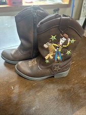 Disney Pixar Toy Story Cowboy Boots – Woody & Bullseye | Toddler Size 9 Boys' Boots price