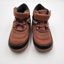 Carter's Boots Boys Size 10M Brown Donner High Top Hiking Rugged Outdoor Utility Boys' Boots price
