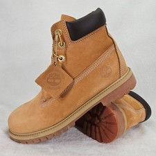 Timberland Boots Boys 6.5 Brown Wheat Nubuck Waterproof Insulated 200 Gram 12909 Boys' Boots price