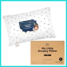 Mini Toddler Pillow with Pillowcase - 9x13 My Little Dreamy Travel Kids Pillo... Baby Safe Sleep Pillow price