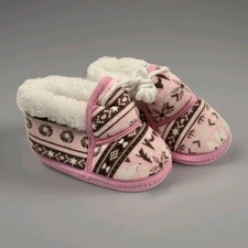 Baby Toddler Girls Boots Pink Faux Fur Lining Winter Soft Sole Baby Boots price