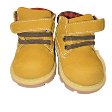 Garanimals Brown Buffalo Plaid Boots, Toddler Winter Gear size 3 Baby Boots price