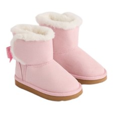 Baby Gap Faux Fur Bow Boots, Pink Fur Boots with Bows, Baby & Toddler Baby Boots price