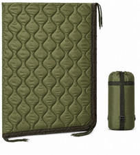 USGI Military Style All Weather Poncho Liner / Woobie Blanket in OD Green Poncho price