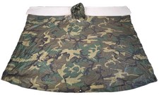 Genuine USGI US Army Wet Weather Poncho M81 Woodland Camo NWOT Poncho price