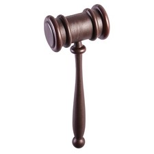 Rubie's Plastic Judge's Gavel, Brown, Adult Men's Costume price