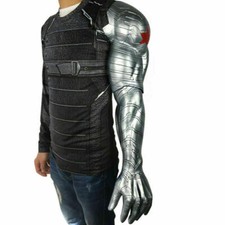 Winter Soldier Arm Cosplay Captain America 3 Civil War Bucky Barnes Armor Prop Men's Costume price