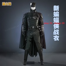 The Batman Costume Outfit Robert Pattinson Cosplay Uniform Halloween Full Set Men's Costume price